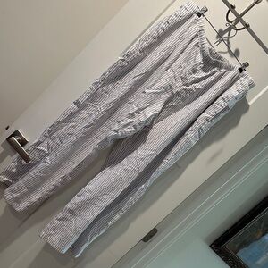 Gap Wide legged Linen drawstring pant NWT